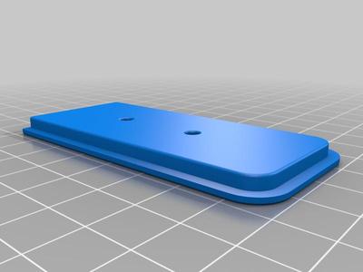 Lock cover for USM Haller furniture. 