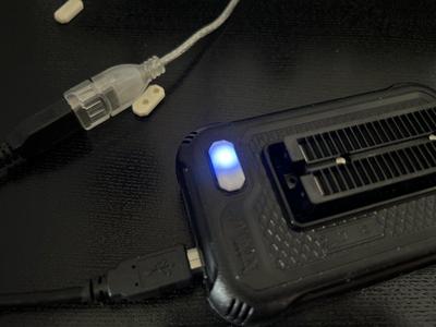 LED diffuser for the XGecu T48 programmer