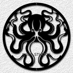 octopus wall art sea life wall decor