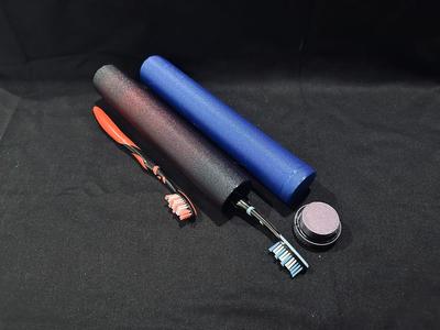 Threaded Storage Tube - Toothbrush - Pencils - Etc