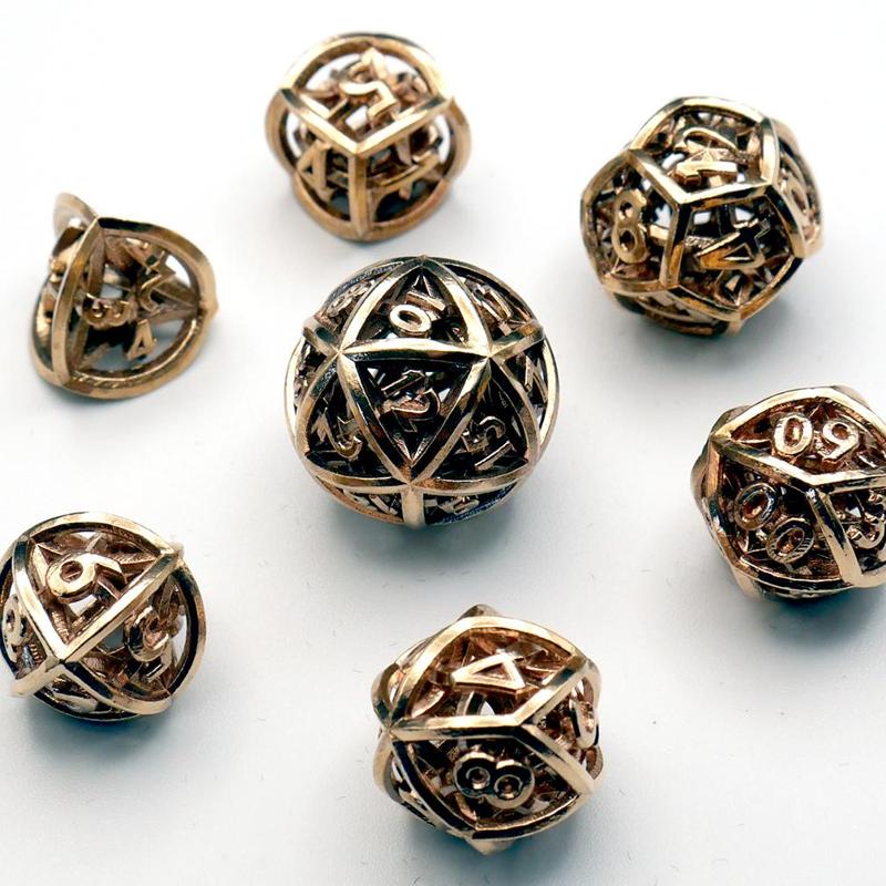 Electron Dice Set with Deader