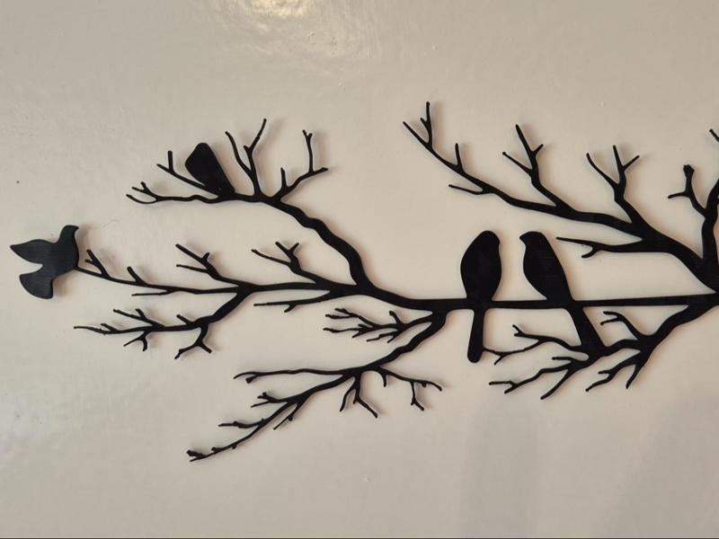 Birds on a tree Wall Deco