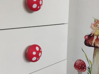 Mushroom Door Handle for Ikea Drawers & Wardrobes