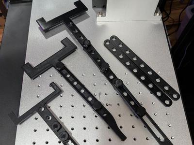 Galvo Laser Focal Stick (100% 3D printed)