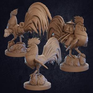 Choto and Hattori Rooster Mount - Presupported