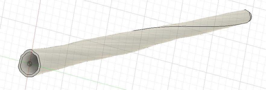Narwhal Tusk Didgeridoo - Natural Inner Surface