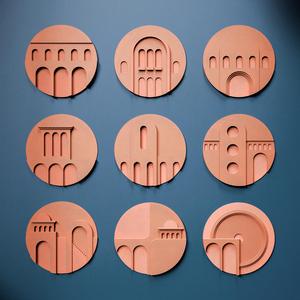 Wall Decor - ARCHADES Collection | 61-70/1000 | Hanging Art