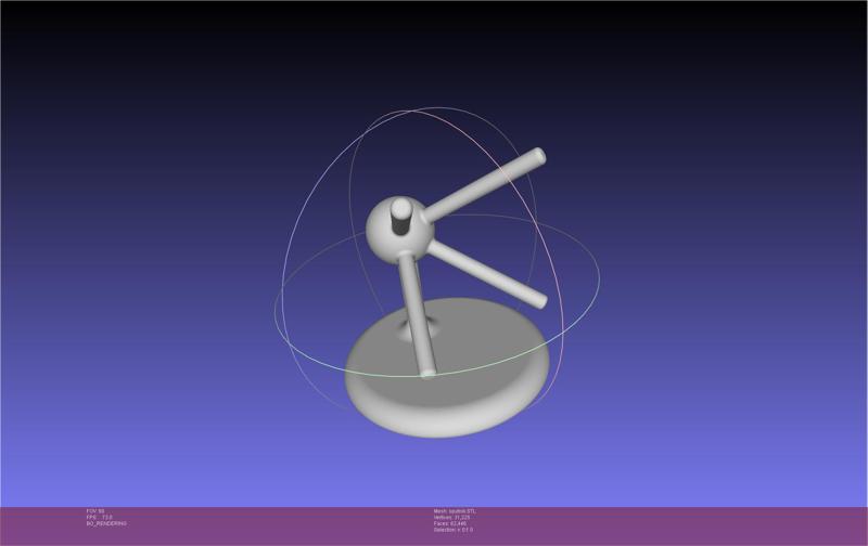Sputnik Satellite Printable Board Game Scale Space Race Micro Miniature