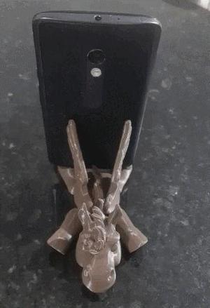 ARTICULATED PEGASUS - FLEXIBLE PEGASUS PHONE HOLDER 3D print model