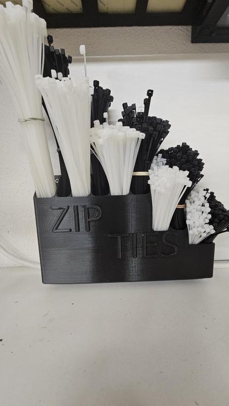 ZipTie Holder - wall mount