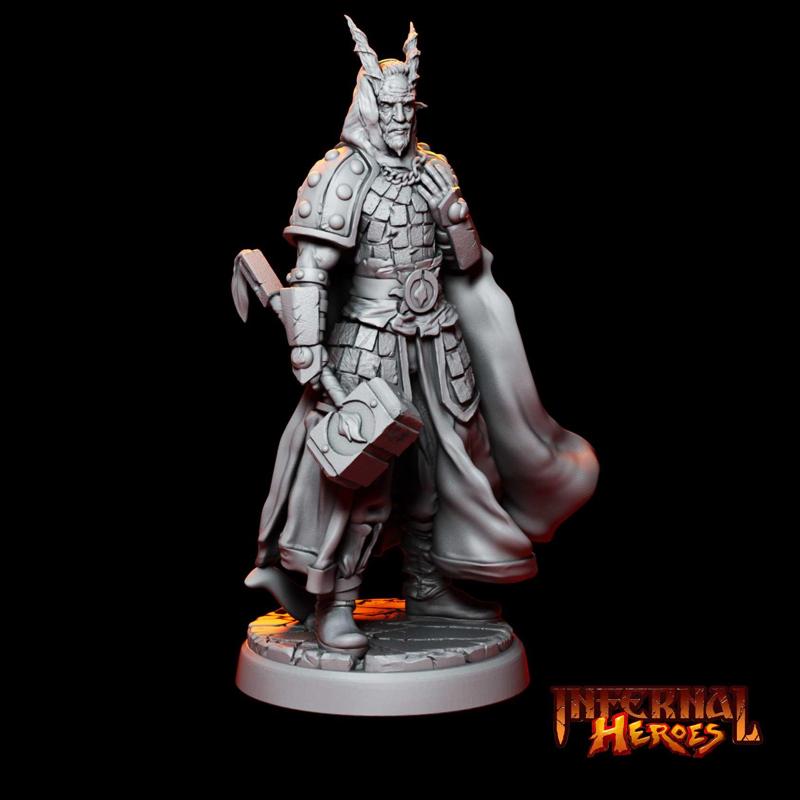 Jerrhan Mistwalker - Tiefling Cleric