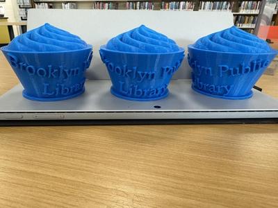 Brooklyn Public Library Cupcake (Anniversary)