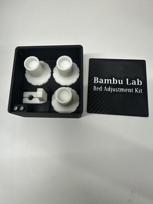 Bambu Lab Bed Adjustment Kit (Storage Box)