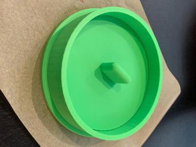 Burger press for 125mm patties