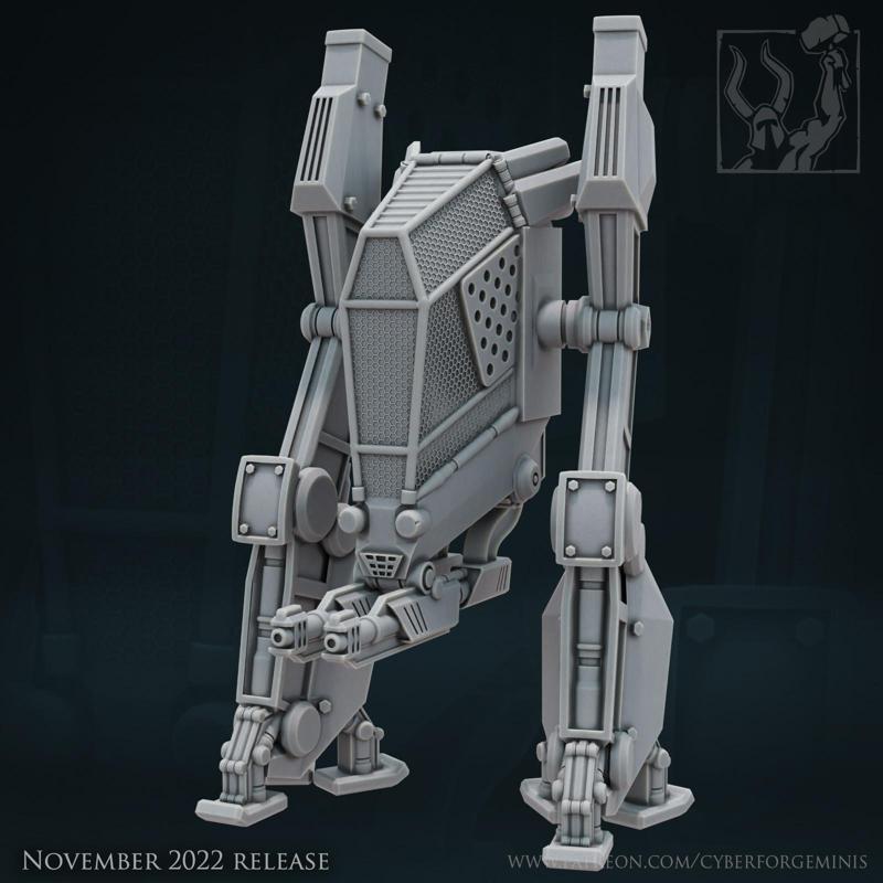 Cyber Forge Katanas and Hexes 3 Kzone Walker FXD