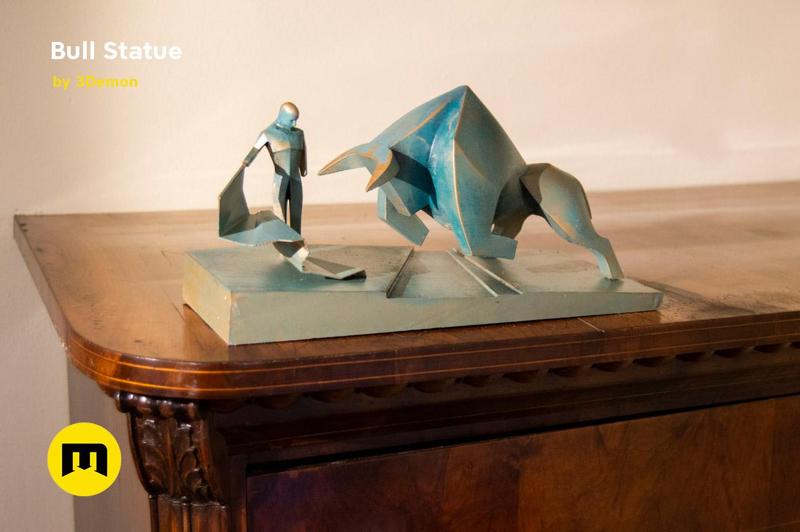 Bull Statue - Dune