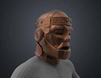 Robotman Doom Patrol Cosplay Head