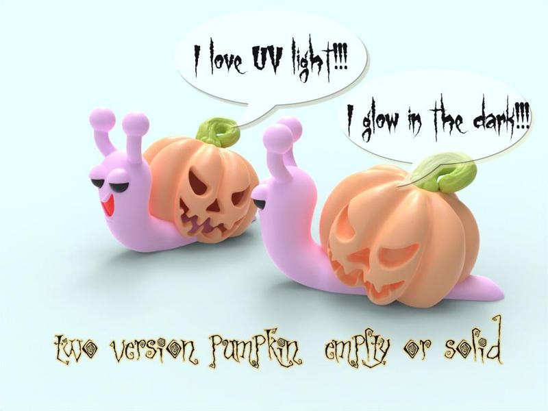 snail pumpkin