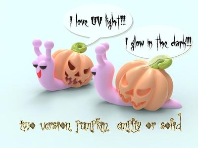 snail pumpkin