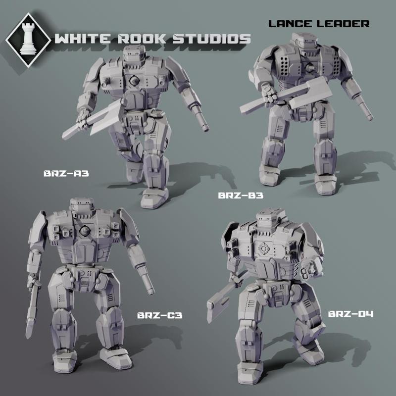 American Mecha - BRZ Wildman - Lance Leader