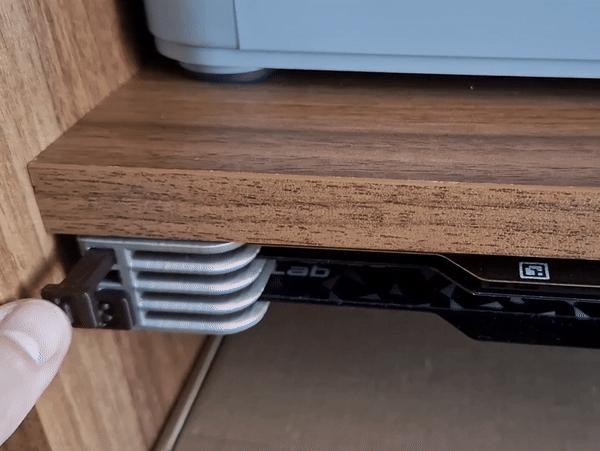 Prusa Mk3/4, Bambu X1C, P1, A1 Build Plate holder with eject button