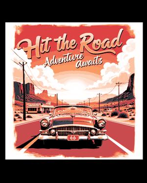 Its time to hit the road - Classic travel route 66 Poster