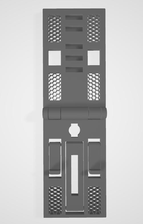 Universal Foldable Print-In-Place Phone Stand