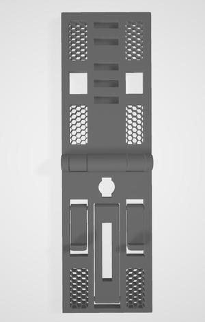Universal Foldable Print-In-Place Phone Stand
