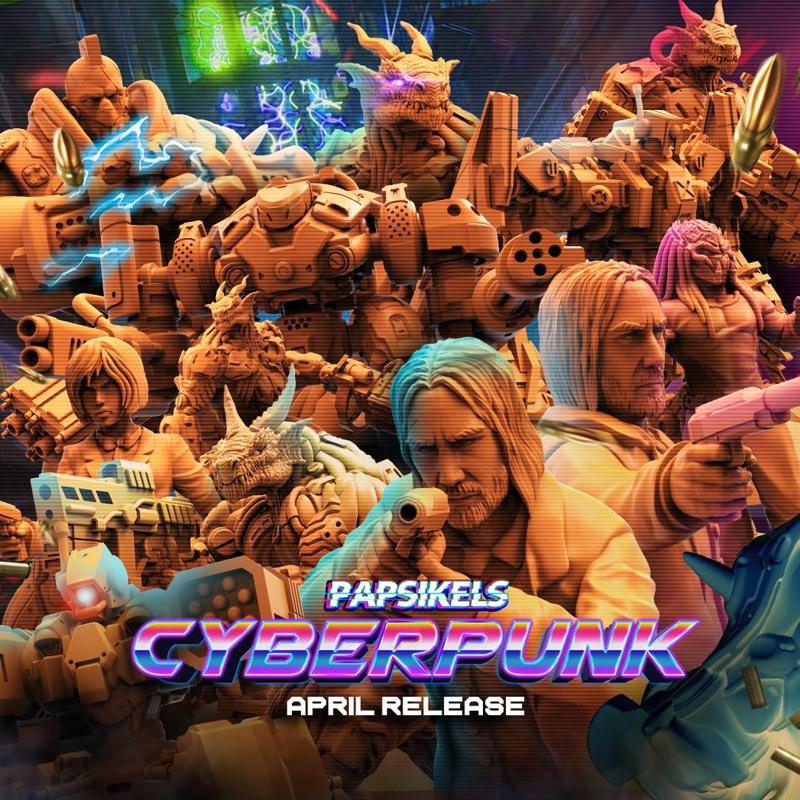 APRIL 2023 TRIBES - CYBERPUNK RELEASE