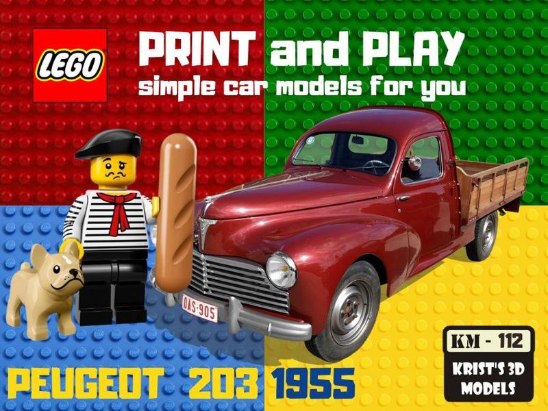 PEUGEOT 203 PICKUP 1955