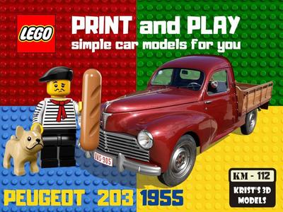PEUGEOT 203 PICKUP 1955