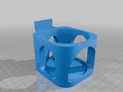 slatwall single spray can holder
