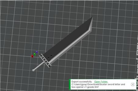 Buster Sword mini
