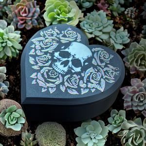 Skull Heart Box