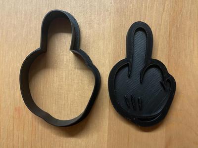 Mickey Mouse Hand Cutter And Stamp