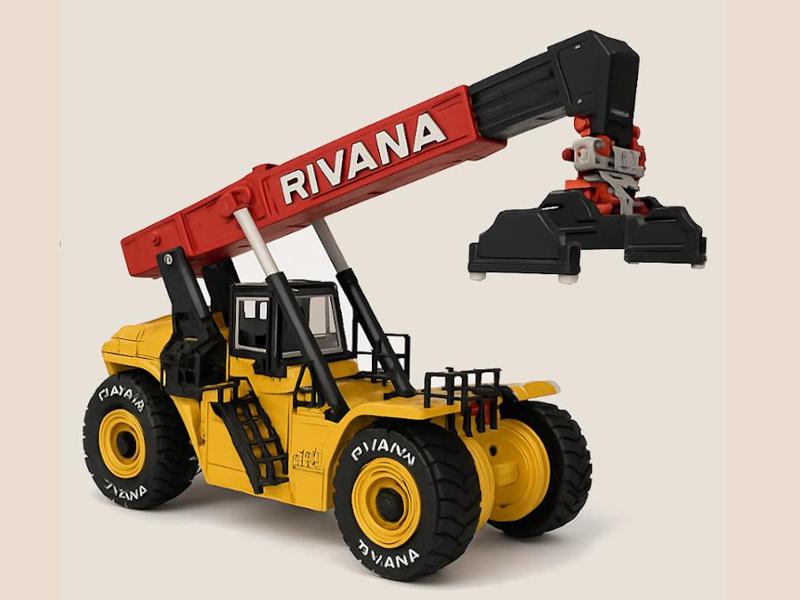 Yellow Reach Stacker (Basic)