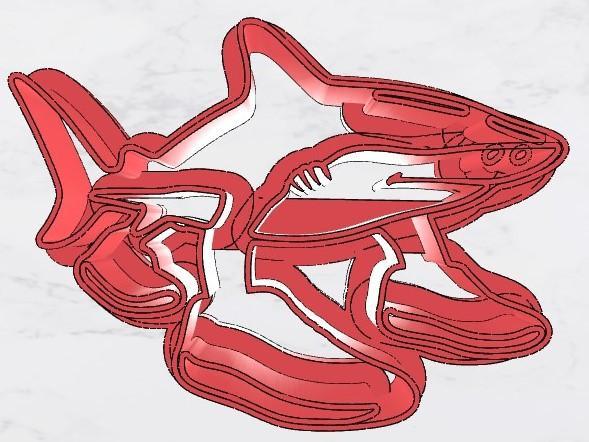 Cookie cutter Tralelero tralala brainrot