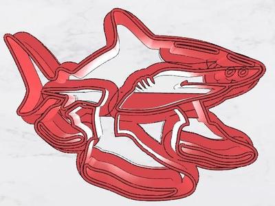 Cookie cutter Tralelero tralala brainrot