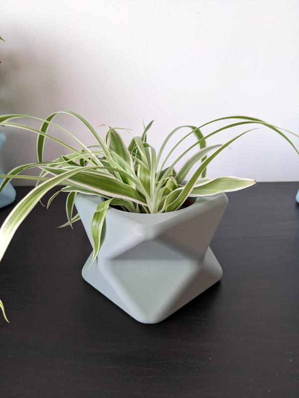 Minimalist Succulent Planter with a touch of Brutalism