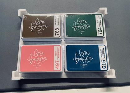 Stackable Scrapbooking inks/pigments (Distress Ink, Lora Bailora, Versamagic, Dew Drop, Memento)
