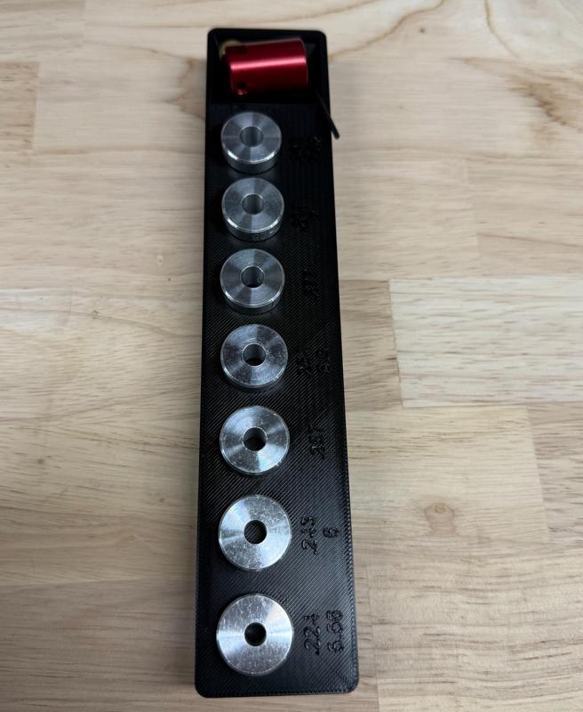 Gridfinity Hornady Bullet Comparator Kit