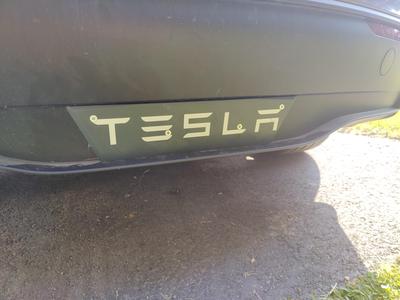 Tesla Model Y tow hitch cover (magnets or screws)