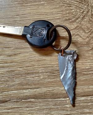 Israel 3D map keychain