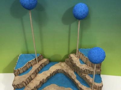 Namek Planet Dragon Ball Diorama