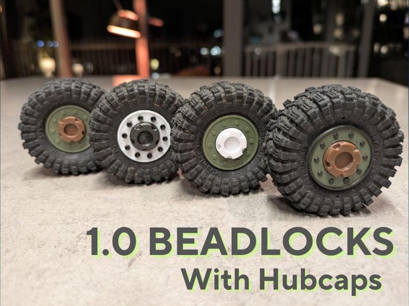 Beadlock 1.0 inch with Hubcap