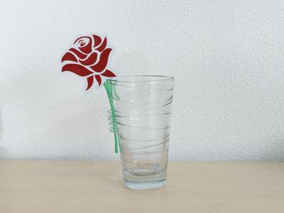 Mother's Day Glass Hook Glass Marker - Name Customizable