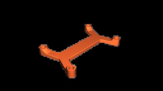 Mount for Mellow Fly Micro 4 Board