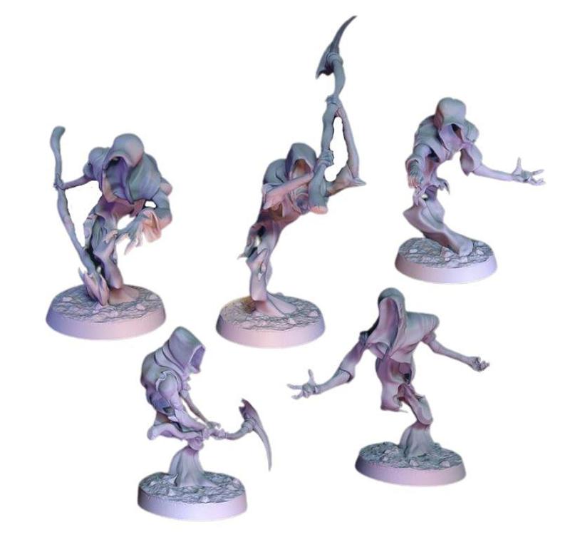 5 Models Ghosts 28/32mm