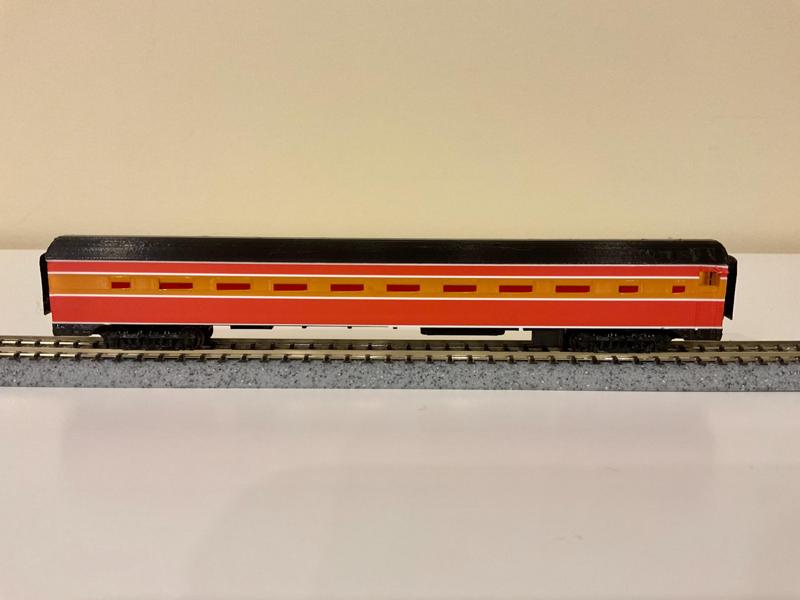 N Scale 85' Smooth Side Passenger Car - Coach