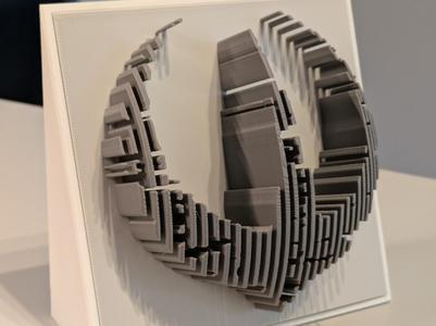 Andor Rebel Logo - Layered Sculpture